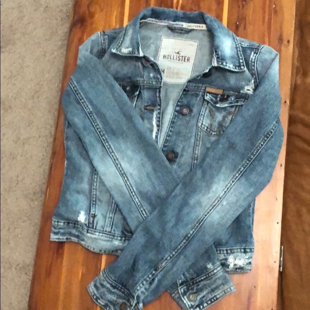 Hollister jean jacket